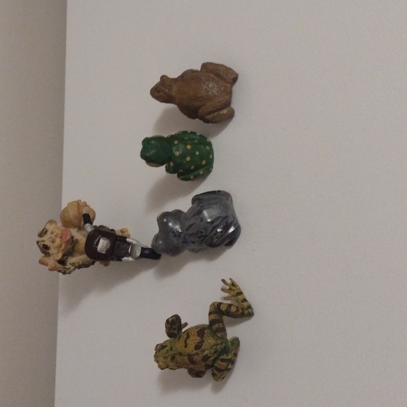 Frog collection set of 5 please read description and look at all pictures VTG - Picture 8 of 8